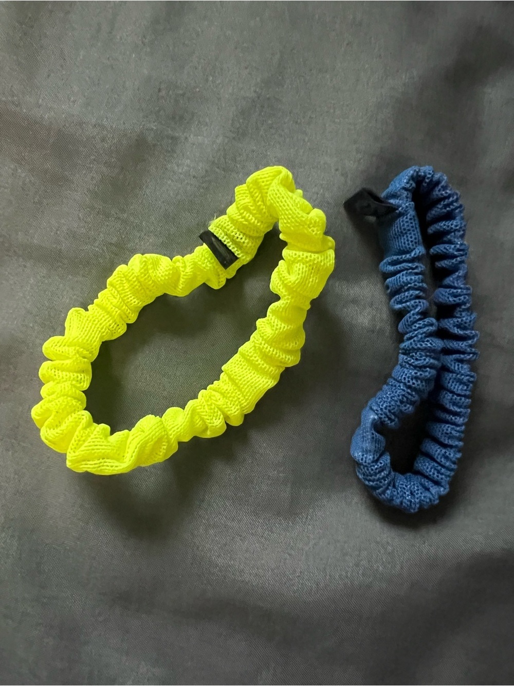 Lululemon Scrunchies 2Pk Highlighter Yellow/Regatta Blue